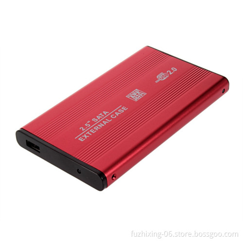 2.5 Inch HDD Enclosure USB 2.0 Custom Aluminum HDD Enclosure